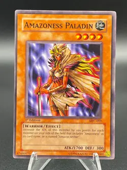 Yugioh Amazoness Paladin #MFC-059 - 1st Edition - LP - Image 1