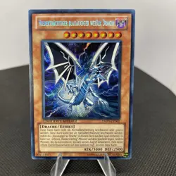 Yugioh Niedertrachtiger blauaugiger weißer Drache YMP1-DE002 Secret Rare NM - Image 1