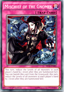 Mischief of the Gnomes - SECE-EN081 - Common - 1st Edition - Yugioh - Image 1