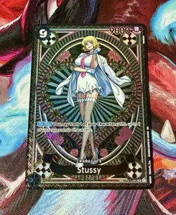 Stussy OP07-085 SP A Fist Of Divine Speed OP-11 One Piece TCG English - Image 1
