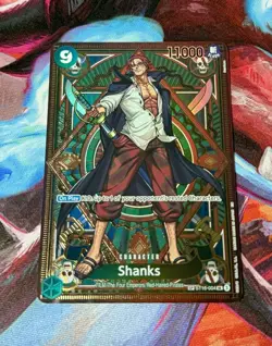 Shanks ST16-004 SP A Fist of Divine Speed OP-11 SR One Piece TCG English - Image 1