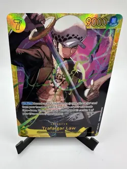 One Piece CCG Trafalgar Law Royal Blood Foil Card OP10-119 - Image 1