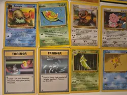 Pokemon TCG - Vintage Lot Of 40 Cards - Team Rocket - Jungle - Fossil - Neo - Image 2