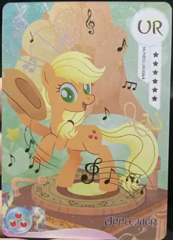 Kayou My Little Pony UR Cards HY07-UR-006L4 Applejack - Image 1