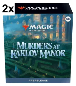 2x Murders at Karlov Manor Magic The Gathering Prerelease Boxes Factory sealed - Image 1