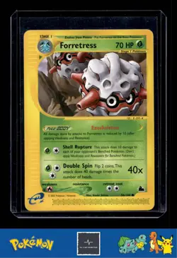 2003 Pokemon e-Series Skyridge 56/144 Forretress - Image 1