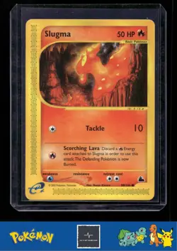 2003 Pokemon e-Series Skyridge 98/144 Slugma - Image 1