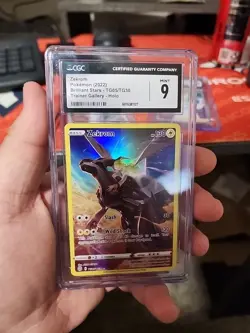Pokemon CGC 9 Zekrom TG05/TG30 Holo Brilliant Stars Trainer Gallery Mint - Image 1