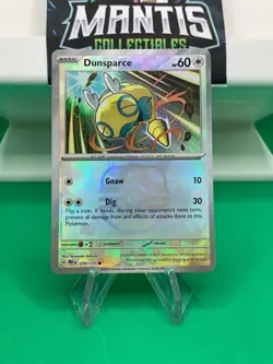 Dunsparce 079/131 Pokemon TCG Prismatic Evolutions Master Ball Reverse Holo NM - Image 1