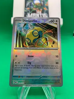 Dunsparce 079/131 Pokemon TCG Prismatic Evolutions Master Ball Reverse Holo NM - Image 2