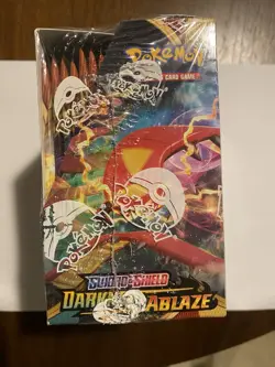 Darkness Ablaze Booster Box: Pokemon Sword & Shield - Brand New - Sealed - Image 3