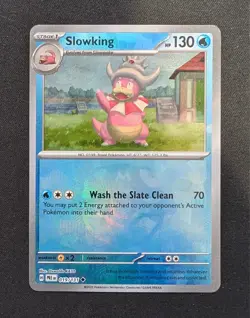 Pokemon Slowking (MasterBall Pattern) 019/131 Sv: Prismatic Evolutions Holo - NM - Image 1