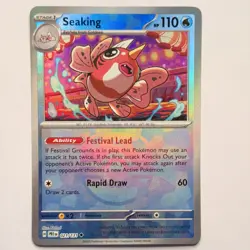 Pokemon Seaking Sv: Prismatic Evolutions 021/131 Holo Masterball PRE 2025 - Image 1