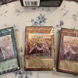 Yugioh Chronicles Deck: Fallen & The Virtuous AllFoil Set of 3 - STARLIGHT inclu - Image 4