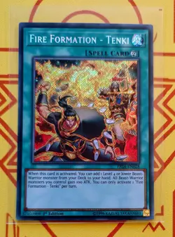 Fire Formation - Tenki (Secret Rare) - FIGA-EN028 - Yu-Gi-Oh TCG - Image 1
