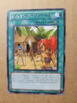 AMAZONESS VILLAGE YU-GI-OH! TCG 1996 1st Edition DREV-EN053 - Image 1