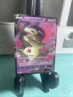 Hisuian Typhlosion V - Black Star Promo SWSH237 Sword Shield Pokemon TCG Card - Image 2