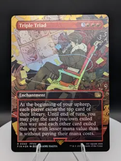 Triple Triad (Showcase) FOIL: Final Fantasy MTG (NM) - Image 1
