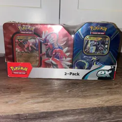 Pokemon TCG Miraidon & Koraidon Costco 2-Pack Tins –9 Packs -SEALED -SHIPS FAST! - Image 1