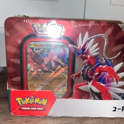 Pokemon TCG Miraidon & Koraidon Costco 2-Pack Tins –9 Packs -SEALED -SHIPS FAST! - Image 3