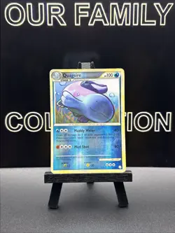 Pokemon TCG Quagsire Heartgold & Soulsilver 9/123 Reverse Holo Holo Rare - Image 1
