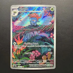 2023 Pokemon SV03: Obsidian Flames Gloom Illustration Rare #198 NM - Image 1
