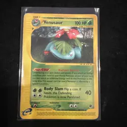 Pokemon Venusaur 68/165 Rare Expedition Base Set Non Holo - Image 1