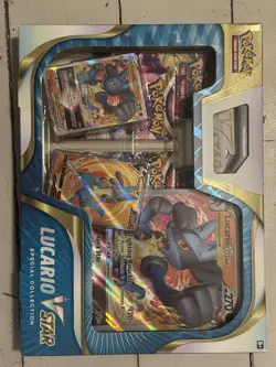 Pokemon: Lucario VSTAR Special Collection [SEALED] 2 Fusion Strike, 2 Lost Orgin - Image 1