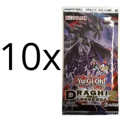 Yu-Gi-Oh! 10x Boosters DRAGHI DELLA LEGGENDA 2 1a Edizione - ITA ITALIANO - Image 1
