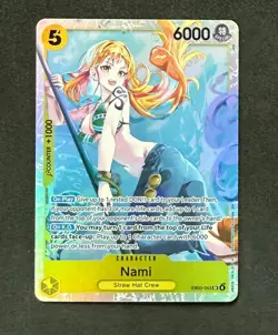 One Piece TCG - Nami EB03-053 - SR English Heroines Edition NM - Image 1