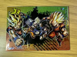 Dragon Ball Collectible Anime JR Manga Card Goku Super Saiyan JR 002 CCG - Image 1