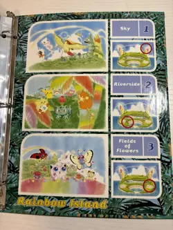Complete English Southern Islands Set 18/18 Pokemon Cards with Binder & Insert! - Image 2