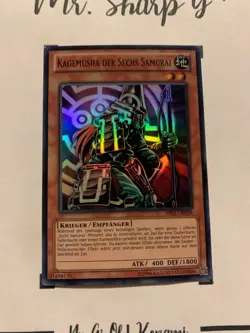 KAGEMUSHA DER SECHS SAMURAI - AP01-DE006 DEUTSC Yu-Gi-Oh! CARD SUPER RAER HOLO - Image 4