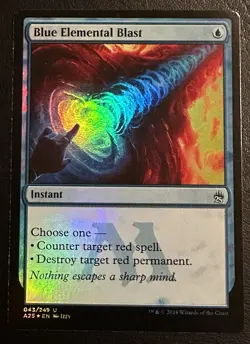 Blue Elemental Blast - Masters 25 FOIL 043/249 - Image 1