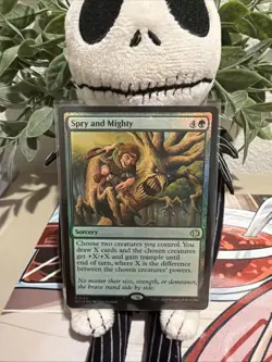 Foil Spry and Mighty [Lorwyn Eclipsed] MTG - Image 1