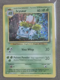 IVYSAUR - 002/034 holo TCG Classic Venusaur Pokemon NM - Image 1
