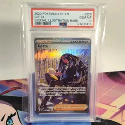 Geeta 226/197 Obsidian Flames Special Illustration Rare Pokemon TCG PSA 10 - Image 1