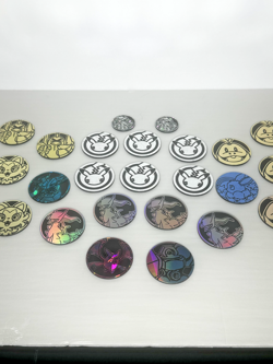 Lot Of Official Pokemon TCG Coins, Jumbo Size and Regular Size RARE - Image 3