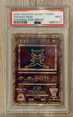 2000 POKEMON GAME MOVIE POKEMON 2000 MOVIE ANCIENT MEW PSA 9 - Image 1