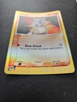 Pokemon EX Team Magma vs Team Aqua Cubone Reverse Holo 40/95 NEAR MINT - Image 2