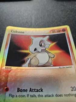 Pokemon EX Team Magma vs Team Aqua Cubone Reverse Holo 40/95 NEAR MINT - Image 3