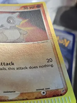 Pokemon EX Team Magma vs Team Aqua Cubone Reverse Holo 40/95 NEAR MINT - Image 5