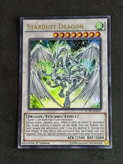 Stardust Dragon LC5D-EN031 1st Edition Ultra Rare VLP YuGiOh - Image 1