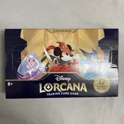 Disney Lorcana TCG First Chapter Booster Box Sealed - Image 1