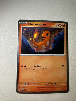 Charmander - 047 (Cosmos Holo) 047 Sv: Scarlet & Violet Promo Cards Holo - Image 1
