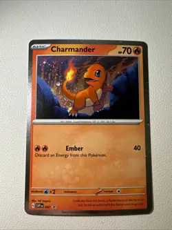 Charmander - 047 (Cosmos Holo) 047 Sv: Scarlet & Violet Promo Cards Holo - Image 2