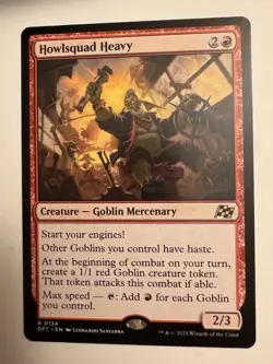 x1 Howlsquad Heavy R MTG Aetherdrift M/NM, English - Image 1