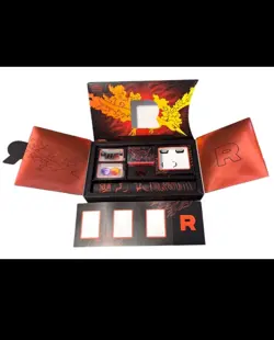 Pokemon TCG Team Rocket's Moltres EX UPC ONLY ACCESSIORIES NO PACKS OR PROMOS - Image 1