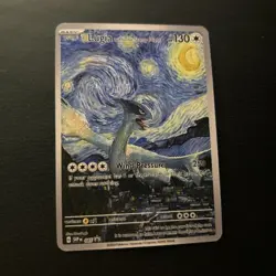 24 HR FREE SHIPPING Pokemon Pikachu Starry Night Van Gogh Set (Fan Art) OBO - Image 3