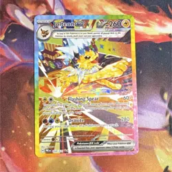 Pokemon TCG Jolteon ex 153/131 Sv: Prismatic Evolutions Special Illustration Ra… - Image 1